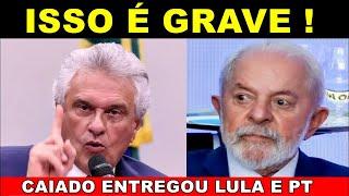 CAIADO ENTREGOU ARMAÇÃO DE LULA, DO GOVERNO PT E FLÁVIO DINO STF CONTRA O BRASIL -  CAIADO E LULA