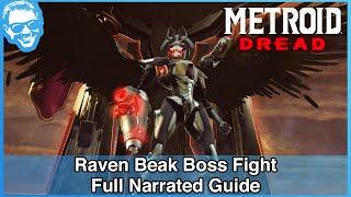 Raven Beak Boss Fight - Full Narrated Guide - Metroid Dread