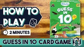 How to Play Guess in 10 card game in 2 minutes