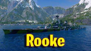 Meet The Rooke! Tier 6 British Battleship in World of Warships Legends!