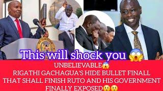 RUTO KWISHAHINYA NA RITHATHI  YA MWISHO YA GACHAGUA IRIA IKUINAOINIA THIRIKARI YA RUTO