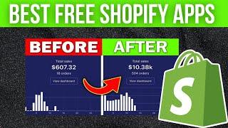 BEST FREE Shopify Apps To Increase Conversions & Sales