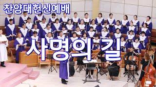 사명의 길 (arr 이현철) [찬양대 헌신예배] 지휘/신일성, 피아노/홍지수 2024-11-10