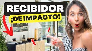 15 IDEAS FACILES PARA UN RECIBIDOR DE IMPACTO