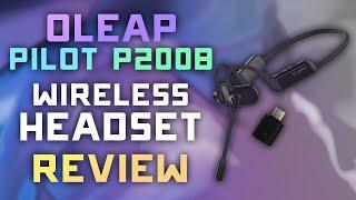 OLEAP Pilot P200b Wireless Headset - Hands on Review, Unboxing, & Audio Quality Demonstration