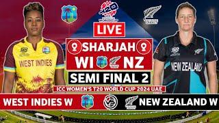 Womens T20 World Cup Live: West Indies vs New Zealand Live | WI W vs NZ W Semi Final Live Commentary