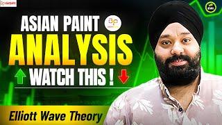 Asian Paint Analysis|| Elliott Wave Theory ||Triangle