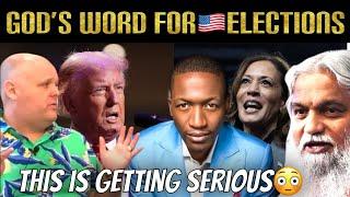 Breaking‼️Prophecies On Winner Of USA  Elections ft Uebert Angel, Sadhu Selvaraj, Brandon Biggs