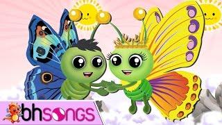 Fly Fly The Butterfly | Nursery Rhymes TV [Vocal 4K]