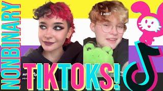 Non-Binary TikToks! | TikTok Bunny  | Compilation #lgbt #nonbinary #tiktokviral #genderqueer