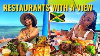 8 JAMAICAN RESTAURANTS WITH A VIEW| MOBAY FOOD TOUR (Jamaica Vlog) | Kayy Moodie