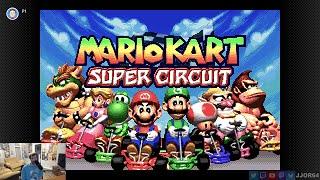 Mario Kart: Super Circuit (GBA) - JJOR64 plays Game Boy Advance on Nintendo Switch Online