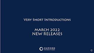 New Releases | March 2022 | Very Short Introductions