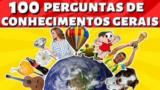 CURIOSIDADES DO MUNDO QUE VÃO DESAFIAR A SUA MENTE! | 100 perguntas de conhecimentos gerais