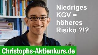 KGV / Kurs-Gewinn-Verhältnis erklärt - die größten Irrtümer | Christophs Aktienkurs