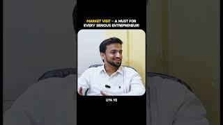 ️ Why Every Entrepreneur Must Do Market Visits! #shorts