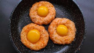 Just Add Eggs With Potatoes & Carrot Its So Delicious/ Simple Breakfast Recipe/ Cheap & Tasty Snacks