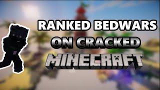 RANKED BEDWARS on a CRACKED Minecraft server