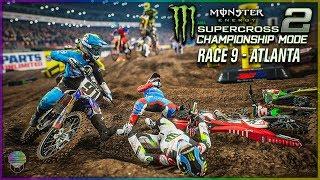 TRIPLE CROWN COMEBACK! | Race 9 | Monster Energy Supercross 2 Championship Mode