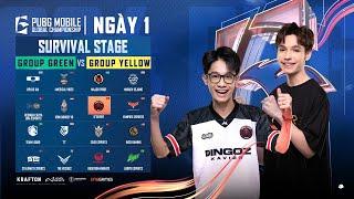  [VN] 2024 PMGC League | Survival Stage Day 1 | PUBG MOBILE Global Championship | CHIẾN MÃ TRỞ LẠI