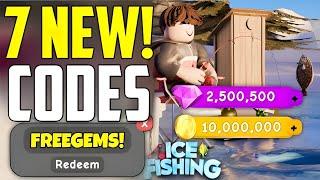 ""HALLOWEEN"" ROBLOX ICE FISHING SIMULATOR,ALL  CODES OCTOBER 2024