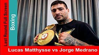 Lucas Matthysse vs Jorge Medrano, Widescreen Last Round, Boxing Match Argentina 2008