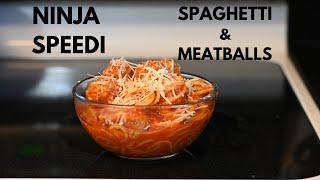 Ninja Speedi Spaghetti and MeatBalls - So Easy!