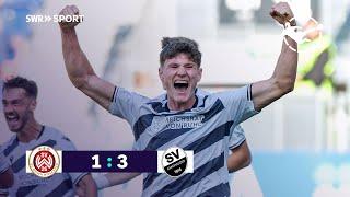 3. Liga: Sandhausens Joker entscheiden das Spiel! SVS holt drei Punkte in Wiesbaden | SWR Sport