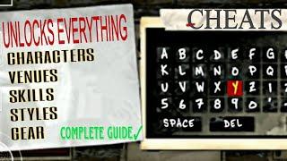 DEF JAM Cheat Codes:Unlock Everything![Characters,Venues,Skills,Health]"