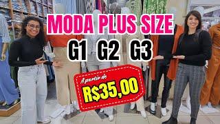 MODA PLUS SIZE NO BRÁS G1 G2 G3 (A PARTIR DE R$35,00 ATACADO)