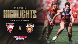 Sydney Swans v Brisbane Lions Highlights | Grand Final, 2024 | AFL