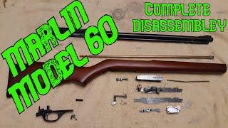 Marlin Model 60 complete disassembly and reassembly