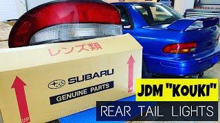 GC8 “Kouki” Rear Tail Lamps (PNs & Install DiY)