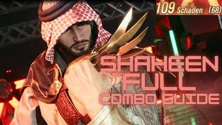 TEKKEN 8 | Shaheen Combo Guide | Easy to Expert Difficulty | Full Combo Examples + WS3 Loops