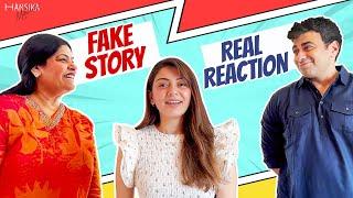 Mom & Bhai's Reaction for My REEL Stories   | Hansika Motwani