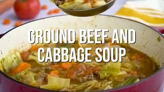 Ground Beef and Cabbage Soup (Paleo, Keto, Whole30)