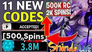 APRILSHINDO LIFE CODES 2024 - ROBLOX SHINDO LIFE CODES | CODIGOS DE SHINDO LIFE