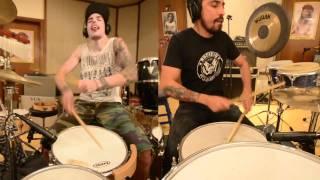 2drumashup | Queen - Fatboy Slim - Ghostbusters - Prodigy - C+C Music Factory (drum cover / remix)