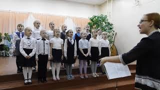 Хор первоклассников музыкальной школы, фортепианное отделение