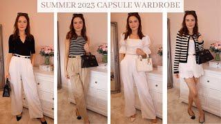 Summer 2023 Capsule Wardrobe ~ Classic Summer Wardrobe Essentials | Molly Jo