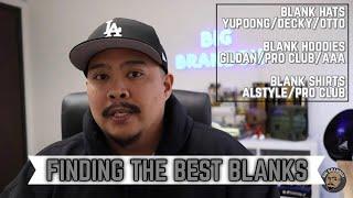 How I Find The Best Blank Hats, Hoodies and Shirts