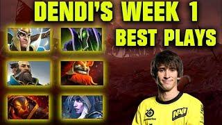 Dendi - Best Plays of the Week Compilation [1st Edition]