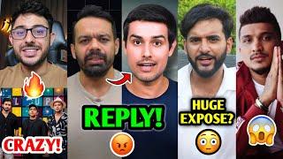 Flying Beast Reply to Dhruv Rathee & Controversy! | CarryMinati Round2hell, Fukra Insaan, Divine |