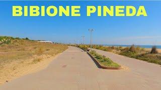 Bibione Italy || Pineda to Bibione Beach Center 4K Ultra HD