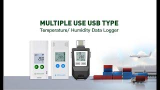 Freshliance MULTIPLE USE USB TYPE Temperature/ Humidity Data Logger introduction