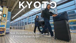 JAPAN TRAVEL VLOG | Naik Shinkansen Ke Kyoto & Makan Best Chicken Ramen di Kyoto