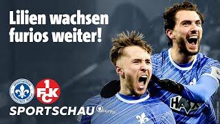 SV Darmstadt 98 – 1. FC Kaiserslautern Highlights 2. Bundesliga, 16. Spieltag | Sportschau Fußball