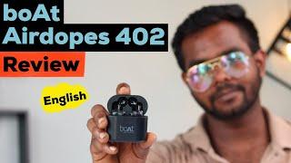 boAt Airdopes 402 Review | English | Techno Meals