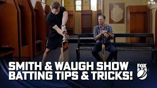 Smith & Waugh teach batting masterclass & chat career highlights  | Fox Cricket