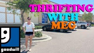 GOODWILL THRIFTING - Thrifting With Meg - RESELLER - SHOP WITH ME - FLIP FOR PROFIT